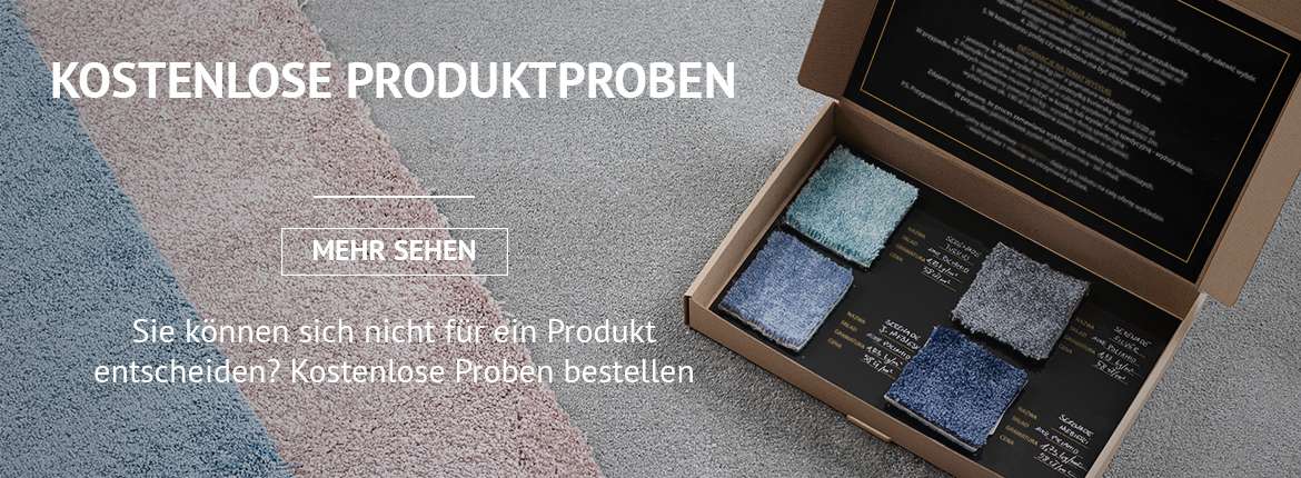 KOSTENLOSE PRODUKTPROBEN